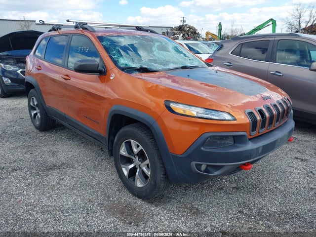 Aukcja sprzedaży 2015 Jeep Cherokee Trailhawk, vin: 1C4PJMBBXFW576847, numer aukcji: 44795378