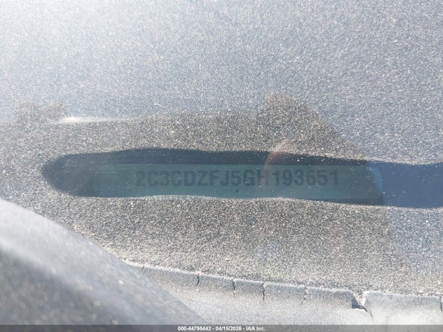 Aukcja sprzedaży 2016 Dodge Challenger R/t Scat Pack, vin: 2C3CDZFJ5GH193651, numer aukcji: 44795442