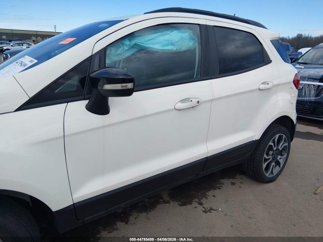 44795499 :رقم المزاد ، MAJ6S3JL4LC352666 vin ، 2020 Ford Ecosport Ses مزاد بيع