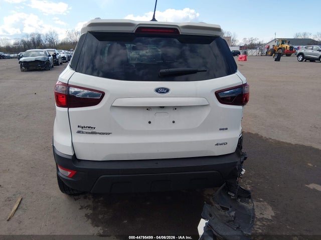 44795499 :رقم المزاد ، MAJ6S3JL4LC352666 vin ، 2020 Ford Ecosport Ses مزاد بيع