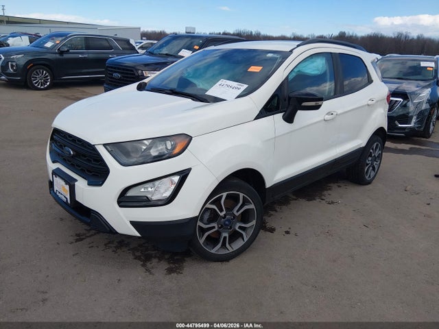 44795499 :رقم المزاد ، MAJ6S3JL4LC352666 vin ، 2020 Ford Ecosport Ses مزاد بيع