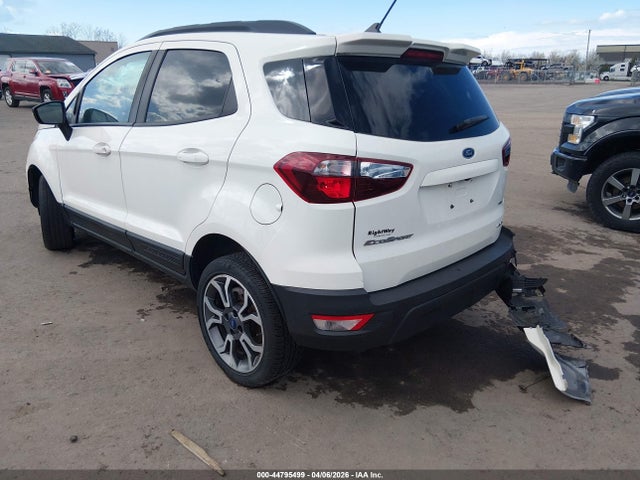 44795499 :رقم المزاد ، MAJ6S3JL4LC352666 vin ، 2020 Ford Ecosport Ses مزاد بيع