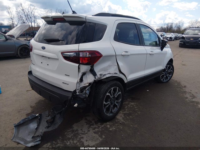 44795499 :رقم المزاد ، MAJ6S3JL4LC352666 vin ، 2020 Ford Ecosport Ses مزاد بيع