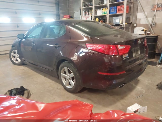 2015 Kia Optima Lx მანქანა იყიდება აუქციონზე, vin: 5XXGM4A72FG448463, აუქციონის ნომერი: 44795519