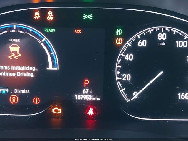 44795522 :رقم المزاد ، 1HGCV3F43JA016765 vin ، 2018 Honda Accord Hybrid Ex مزاد بيع