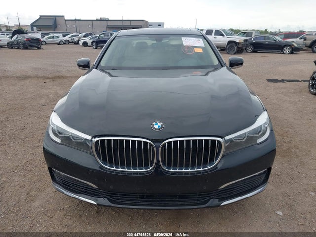 2018 Bmw 740i მანქანა იყიდება აუქციონზე, vin: WBA7E2C54JG741941, აუქციონის ნომერი: 44795528