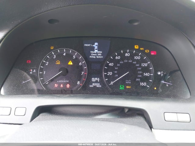 Продаж на аукціоні авто 2007 Lexus Ls 460, vin: JTHBL46F975023579, номер лоту: 44795536