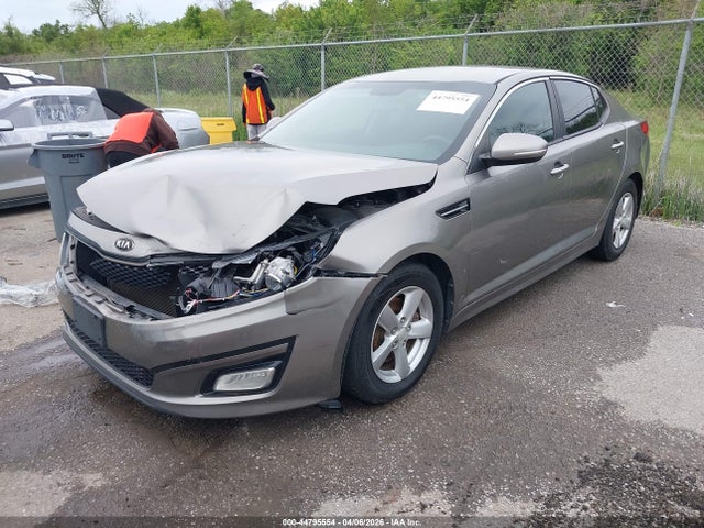 2015 Kia Optima Lx მანქანა იყიდება აუქციონზე, vin: 5XXGM4A7XFG439848, აუქციონის ნომერი: 44795554
