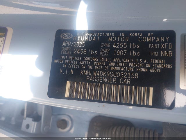 Hyundai ELANTRA N 2025 KMHLW4DK9SU032158 Image 9