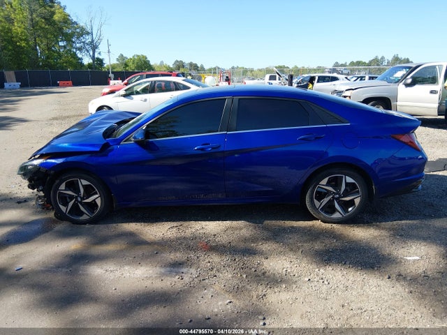 2022 Hyundai Elantra Sel მანქანა იყიდება აუქციონზე, vin: KMHLN4AG8NU317232, აუქციონის ნომერი: 44795570