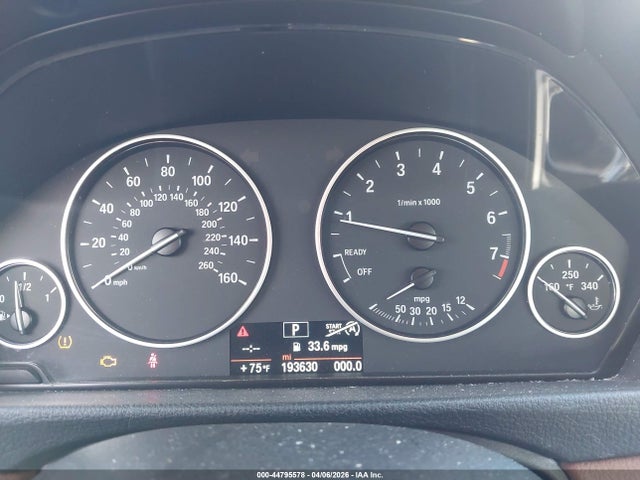 2014 Bmw 328i მანქანა იყიდება აუქციონზე, vin: WBA3A5G56ENP27143, აუქციონის ნომერი: 44795578