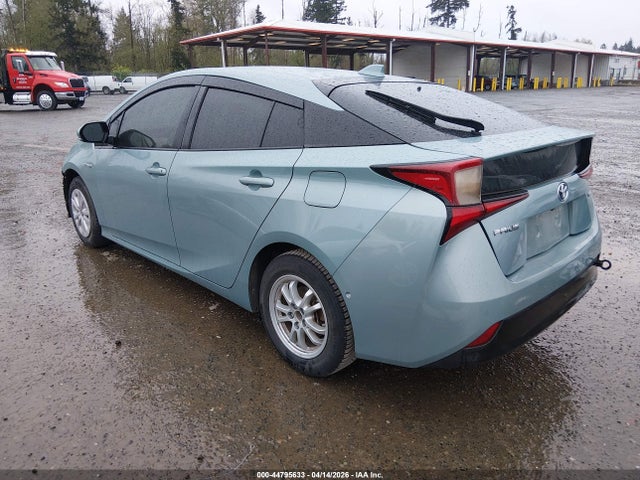 2020 TOYOTA PRIUS JTDKARFU0L3114944 Photo 2
