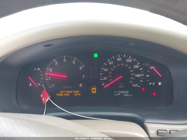 44795773 :رقم المزاد ، JTHBN30F820064482 vin ، 2002 Lexus Ls 430 مزاد بيع