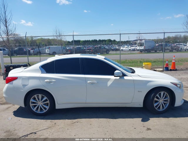 2017 Infiniti Q50 3.0t Premium მანქანა იყიდება აუქციონზე, vin: JN1EV7APXHM742540, აუქციონის ნომერი: 44795956