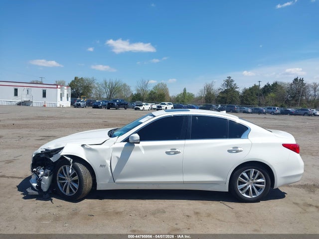 2017 Infiniti Q50 3.0t Premium მანქანა იყიდება აუქციონზე, vin: JN1EV7APXHM742540, აუქციონის ნომერი: 44795956