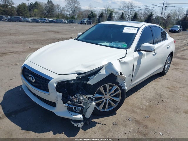 2017 Infiniti Q50 3.0t Premium მანქანა იყიდება აუქციონზე, vin: JN1EV7APXHM742540, აუქციონის ნომერი: 44795956