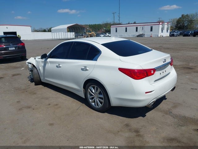 2017 Infiniti Q50 3.0t Premium მანქანა იყიდება აუქციონზე, vin: JN1EV7APXHM742540, აუქციონის ნომერი: 44795956