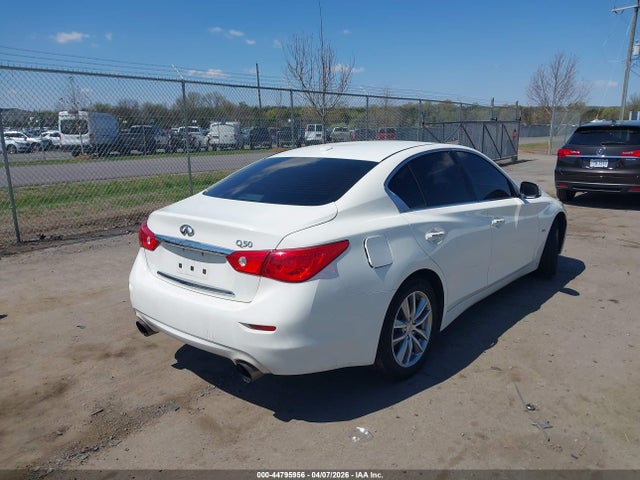 2017 Infiniti Q50 3.0t Premium მანქანა იყიდება აუქციონზე, vin: JN1EV7APXHM742540, აუქციონის ნომერი: 44795956