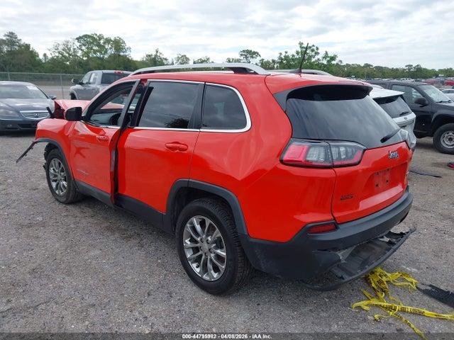 44795982 :رقم المزاد ، 1C4PJLMX8MD207965 vin ، 2021 Jeep Cherokee Latitude Lux Fwd مزاد بيع