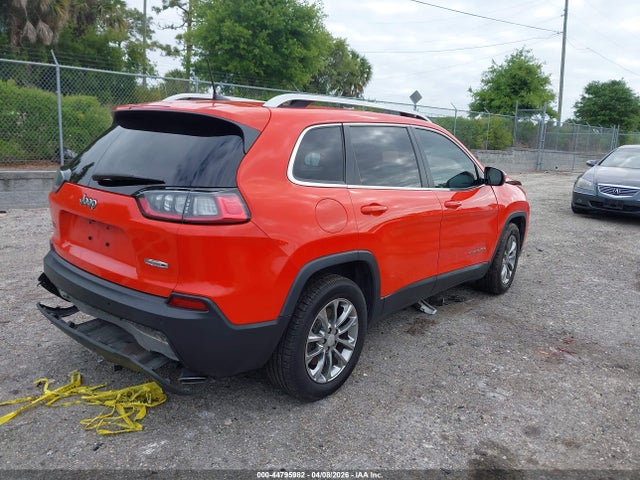 44795982 :رقم المزاد ، 1C4PJLMX8MD207965 vin ، 2021 Jeep Cherokee Latitude Lux Fwd مزاد بيع