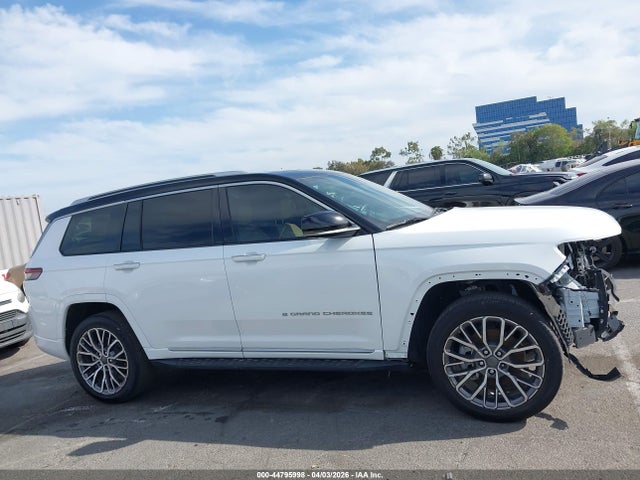 Aukcja sprzedaży 2022 Jeep Grand Cherokee L Summit 4x2, vin: 1C4RJJEGXN8554641, numer aukcji: 44795998