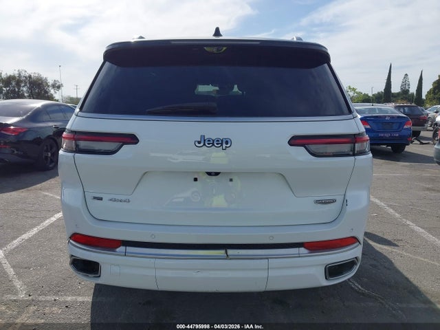 Aukcja sprzedaży 2022 Jeep Grand Cherokee L Summit 4x2, vin: 1C4RJJEGXN8554641, numer aukcji: 44795998