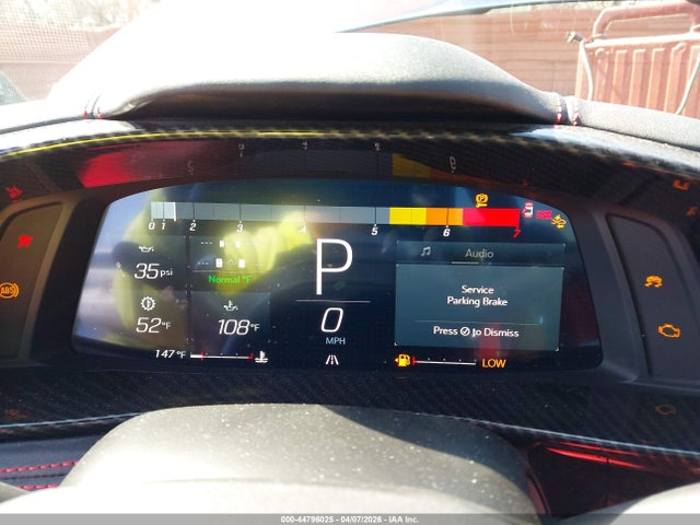 1G1YB2D47R5116021 Chevrolet Corvette Stingray Rwd 2lt