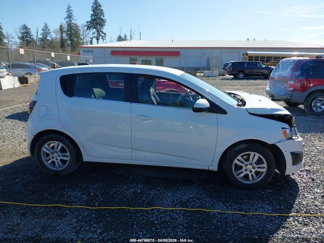 Aukcja sprzedaży 2016 Chevrolet Sonic Lt Auto, vin: 1G1JC6SG4G4169314, numer aukcji: 44796075