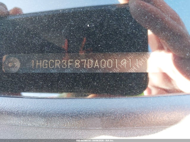 Aukcja sprzedaży 2013 Honda Accord Ex-l V-6, vin: 1HGCR3F87DA001911, numer aukcji: 44796114