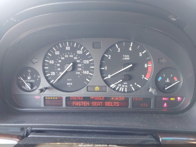 2000 BMW 740IL WBAGH8341YDP15309 Photo 6