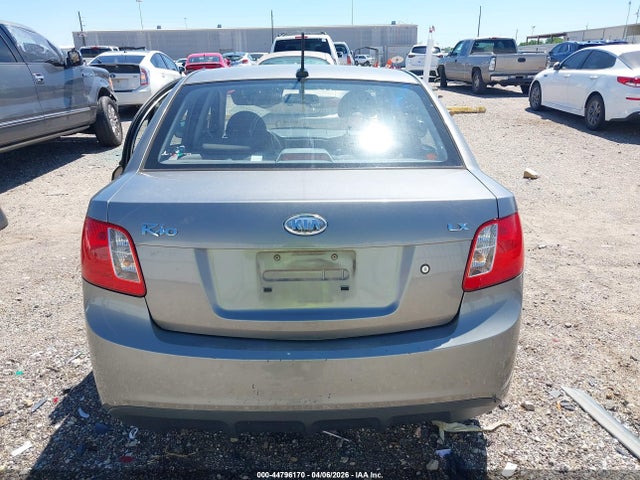 2010 Kia Rio Lx მანქანა იყიდება აუქციონზე, vin: KNADH4A39A6673164, აუქციონის ნომერი: 44796170
