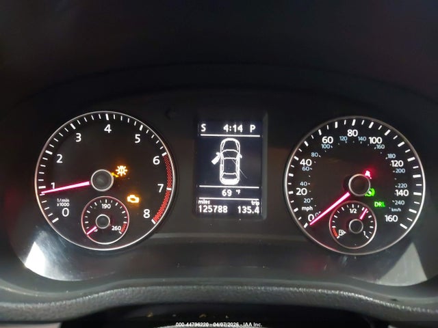 2012 Volkswagen Passat 2.5l Se მანქანა იყიდება აუქციონზე, vin: 1VWBP7A30CC076999, აუქციონის ნომერი: 44796220