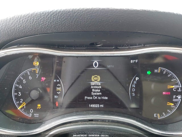 44796240 :رقم المزاد ، 1C4RJEAG4EC412036 vin ، 2014 Jeep Grand Cherokee Laredo مزاد بيع