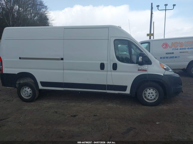 Auction sale of the 2021 Ram Promaster 2500 High Roof 159 Wb, vin: 3C6LRVDG6ME522790, lot number: 44796257