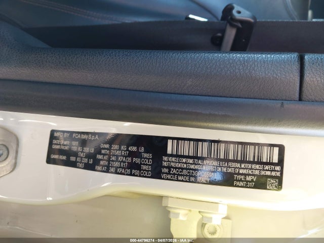 Jeep Renegade Trailhawk 2016 ZACCJBCT3GPC65981 Image 9
