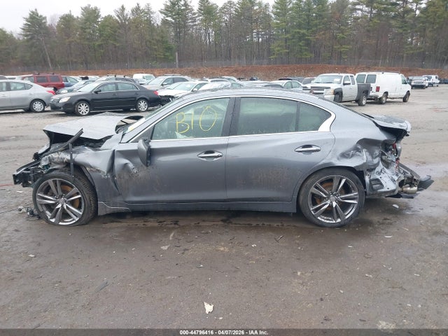 Продажа на аукционе авто 2018 Infiniti Q50 3.0t Luxe, vin: JN1EV7AR6JM441495, номер лота: 44796416