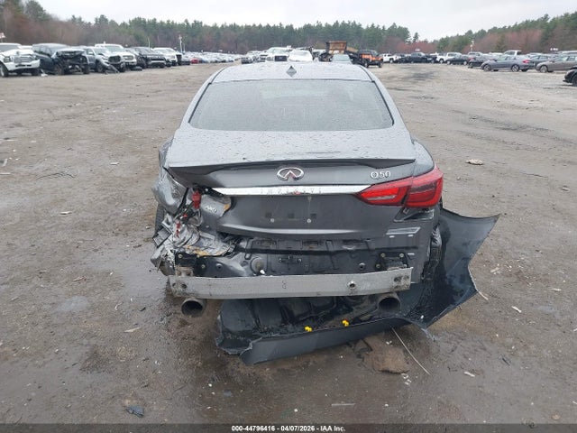Продажа на аукционе авто 2018 Infiniti Q50 3.0t Luxe, vin: JN1EV7AR6JM441495, номер лота: 44796416