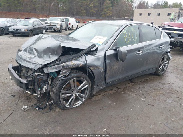 Продажа на аукционе авто 2018 Infiniti Q50 3.0t Luxe, vin: JN1EV7AR6JM441495, номер лота: 44796416