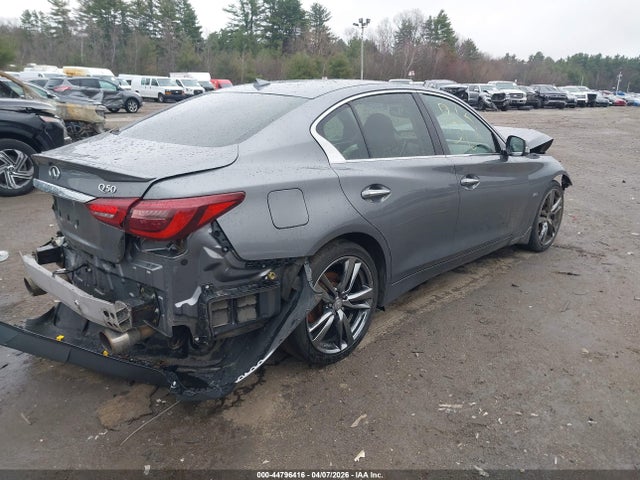 Продажа на аукционе авто 2018 Infiniti Q50 3.0t Luxe, vin: JN1EV7AR6JM441495, номер лота: 44796416