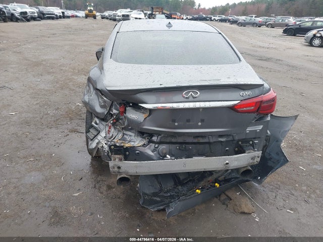 Продажа на аукционе авто 2018 Infiniti Q50 3.0t Luxe, vin: JN1EV7AR6JM441495, номер лота: 44796416