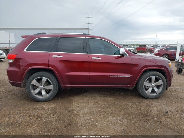 44796452 :رقم المزاد ، 1C4RJECG1GC335996 vin ، 2016 Jeep Grand Cherokee Overland مزاد بيع
