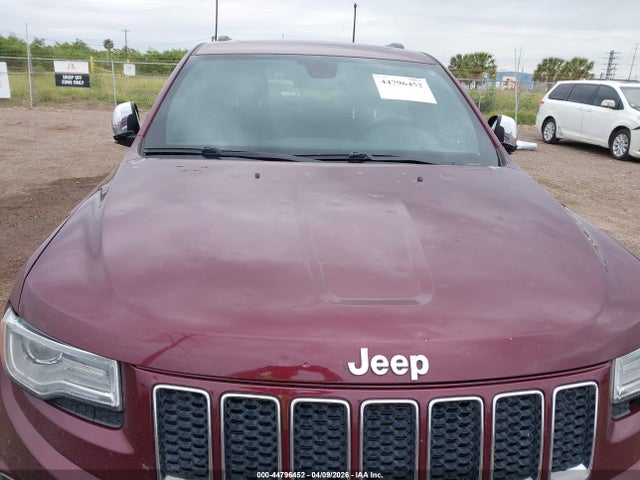 44796452 :رقم المزاد ، 1C4RJECG1GC335996 vin ، 2016 Jeep Grand Cherokee Overland مزاد بيع