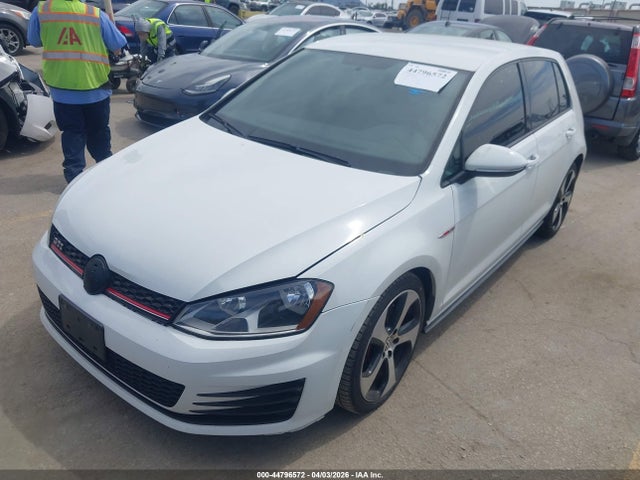 2017 Volkswagen Golf Gti Autobahn 4-door/s 4-door/se 4-door/sport 4-door მანქანა იყიდება აუქციონზე, vin: 3VW4T7AU2HM039200, აუქციონის ნომერი: 44796572