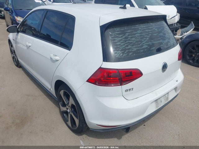 2017 Volkswagen Golf Gti Autobahn 4-door/s 4-door/se 4-door/sport 4-door მანქანა იყიდება აუქციონზე, vin: 3VW4T7AU2HM039200, აუქციონის ნომერი: 44796572