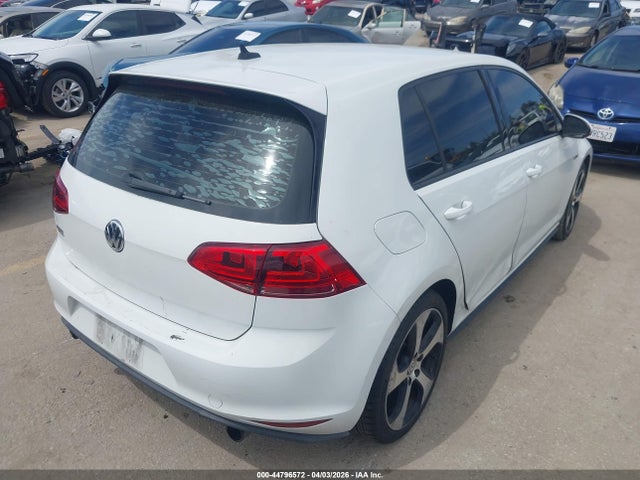 2017 Volkswagen Golf Gti Autobahn 4-door/s 4-door/se 4-door/sport 4-door მანქანა იყიდება აუქციონზე, vin: 3VW4T7AU2HM039200, აუქციონის ნომერი: 44796572