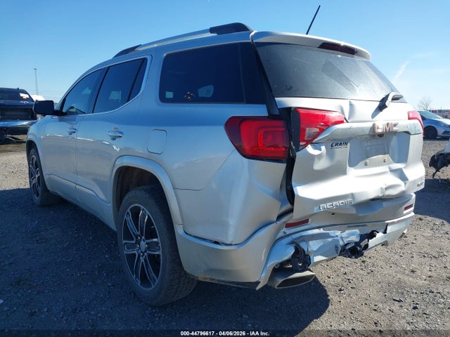44796617 :رقم المزاد ، 1GKKNXLS1HZ190127 vin ، 2017 Gmc Acadia Denali مزاد بيع