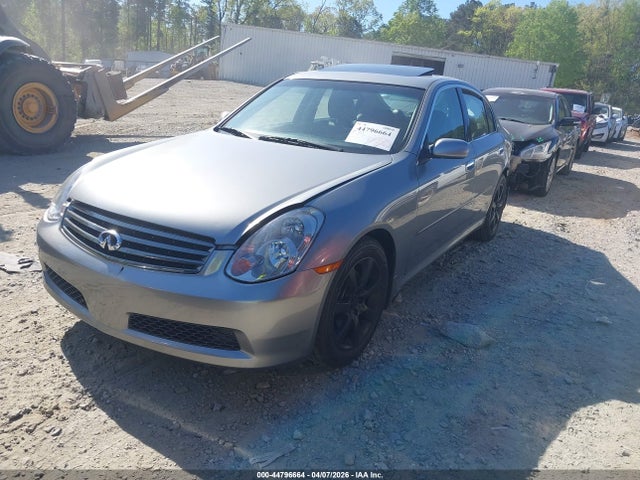 44796664 :رقم المزاد ، JNKCV51E36M511269 vin ، 2006 Infiniti G35 مزاد بيع