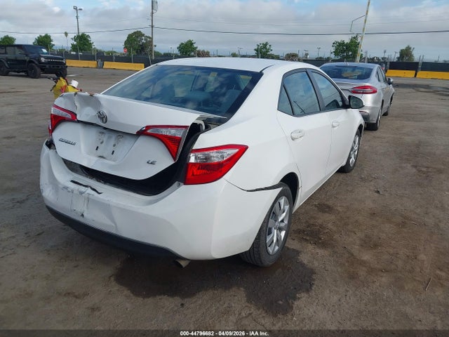 5YFBURHE8GP441473 Toyota COROLLA LE