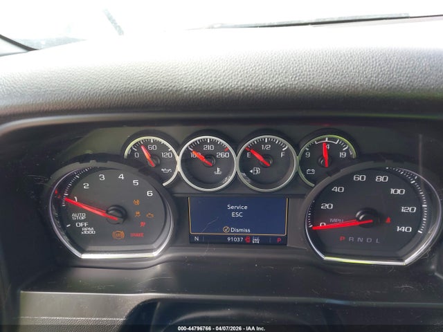 Aukcja sprzedaży 2020 Chevrolet Silverado 1500 4wd  Short Bed Lt, vin: 3GCUYDET2LG261571, numer aukcji: 44796766