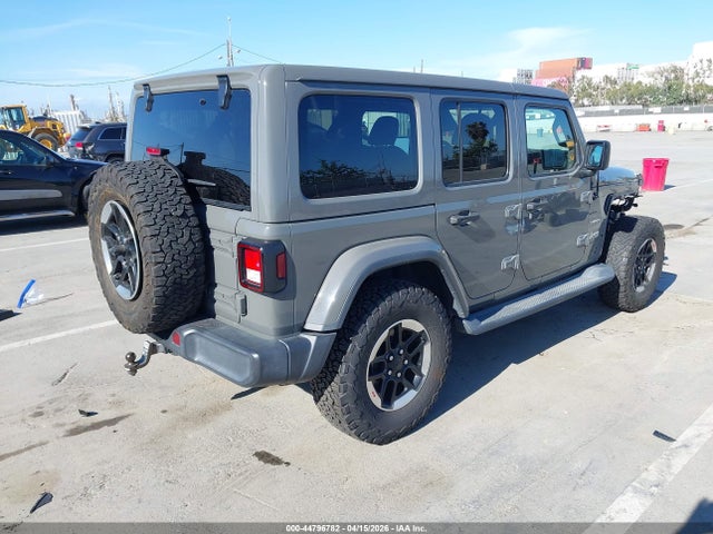2020 Jeep Wrangler Unlimited Sahara 4x4 მანქანა იყიდება აუქციონზე, vin: 1C4HJXEG8LW170638, აუქციონის ნომერი: 44796782